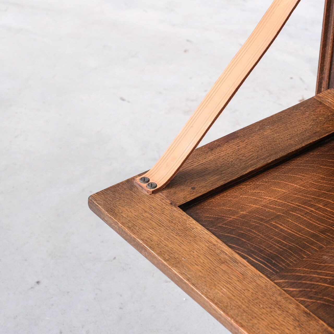 Guillerme et Chambron Oak Mid-Century French Bar Cabinet