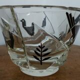 Cut glass cut decoration birds