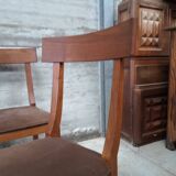 4 chaises epoque directoire merisier