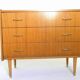 Chest of drawers 3 drawers vintage 1960