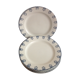 Série de 6 assiettes plates Terre de Fer