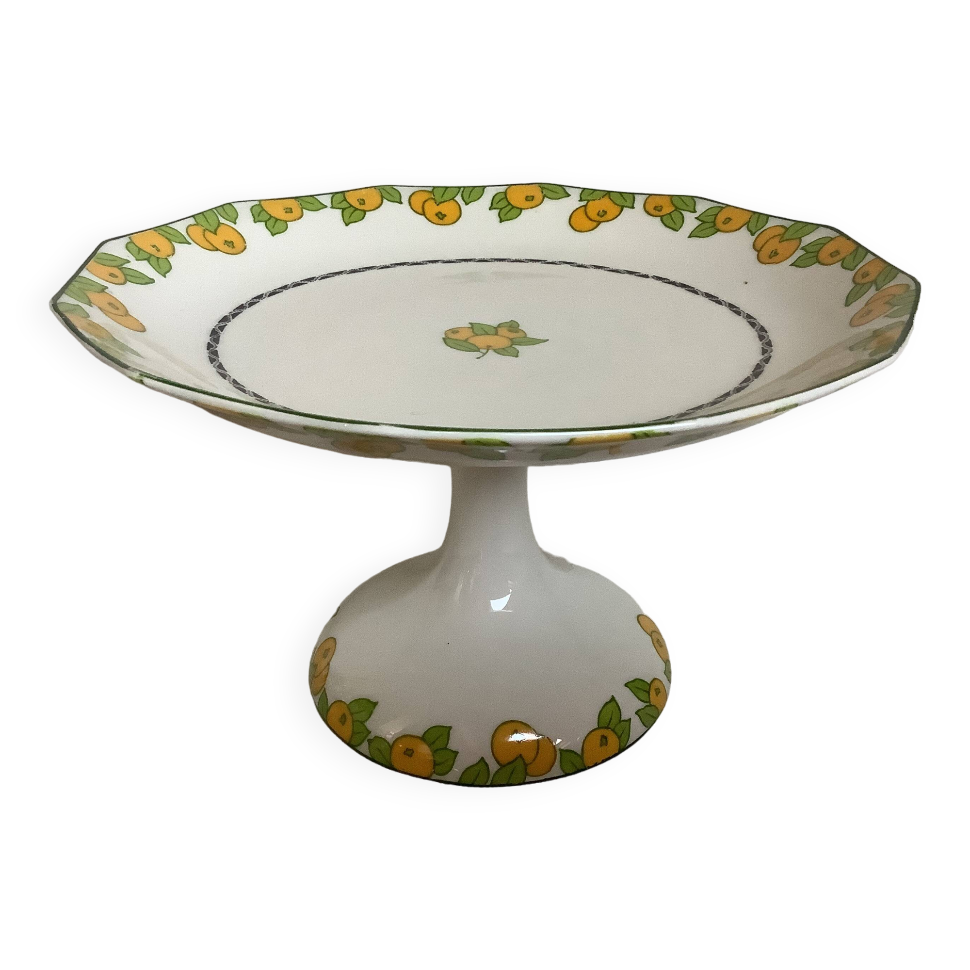 Lanternier Limoges art deco shower base dish