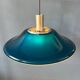 Suspension Space Age UFO blue flying saucer