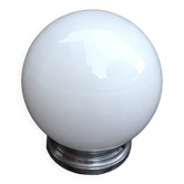 Ancien Plafonnier - Globe Opaline - 1940-50