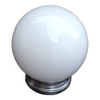 Old Ceiling Light - Opaline Globe - 1940-50