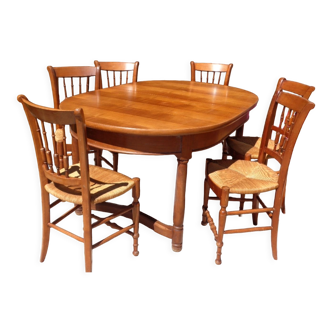 Table and 6 chairs