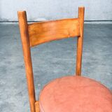 Mid-Century Modern Dining Chairs in the style of Charlotte Perriand, France, 1960s, Set of 4