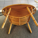 Rattan coffee table