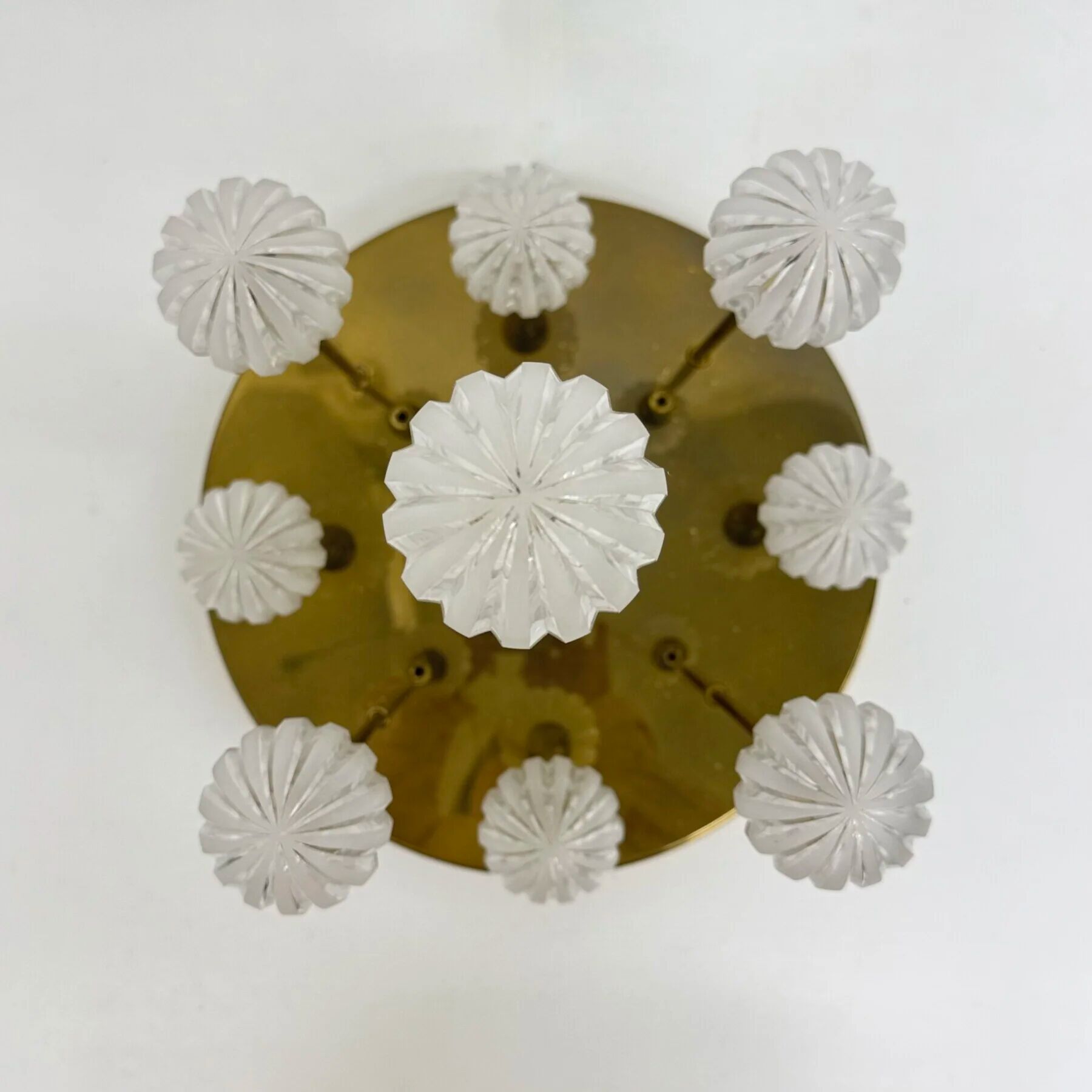 Mid-century design Christoph Palme ceiling lamp, 1980s