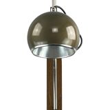 60s 70s lamp fixture wall sconce temde lighten teak space age design
