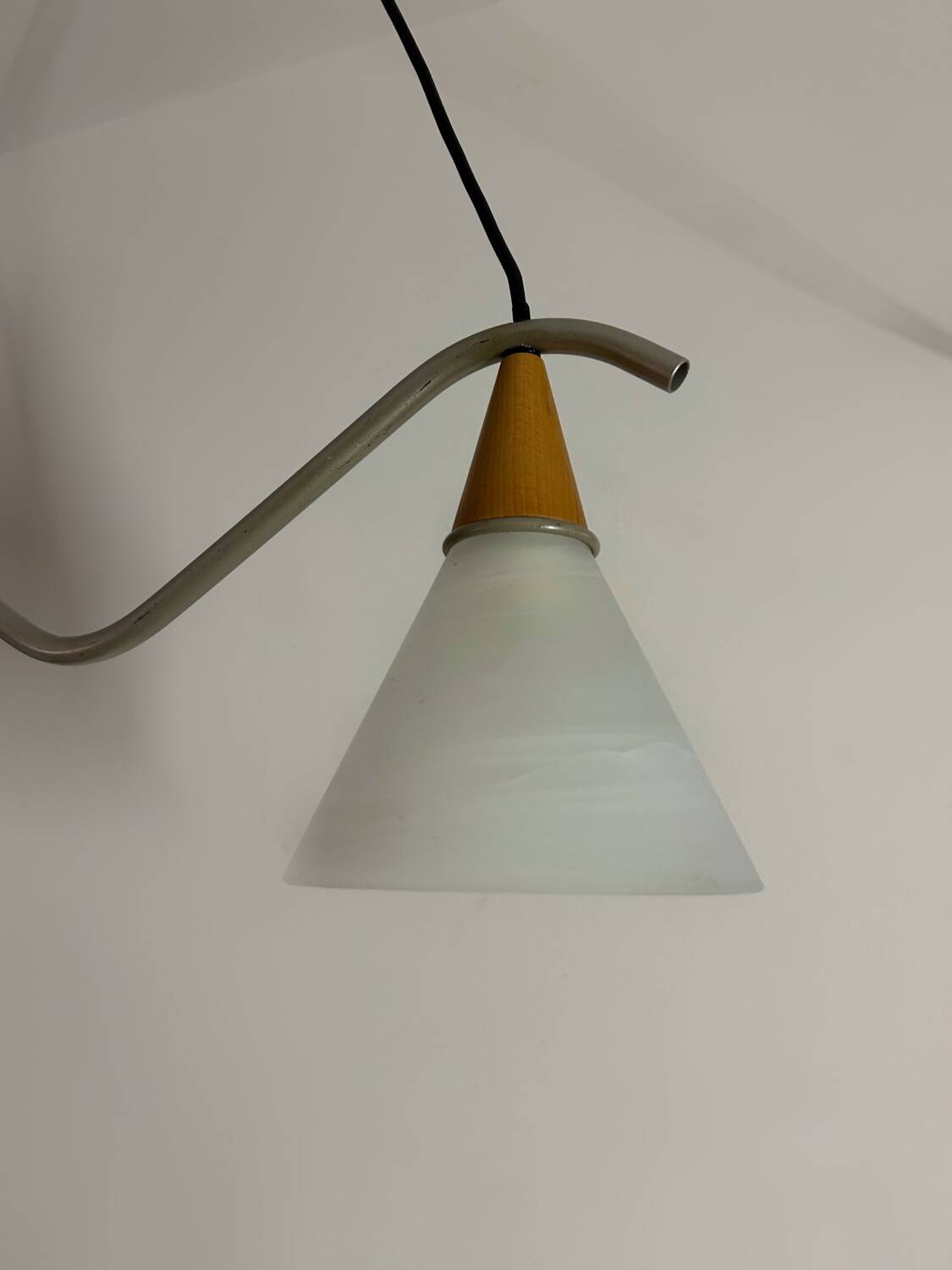 80s Scandinavian style chandelier