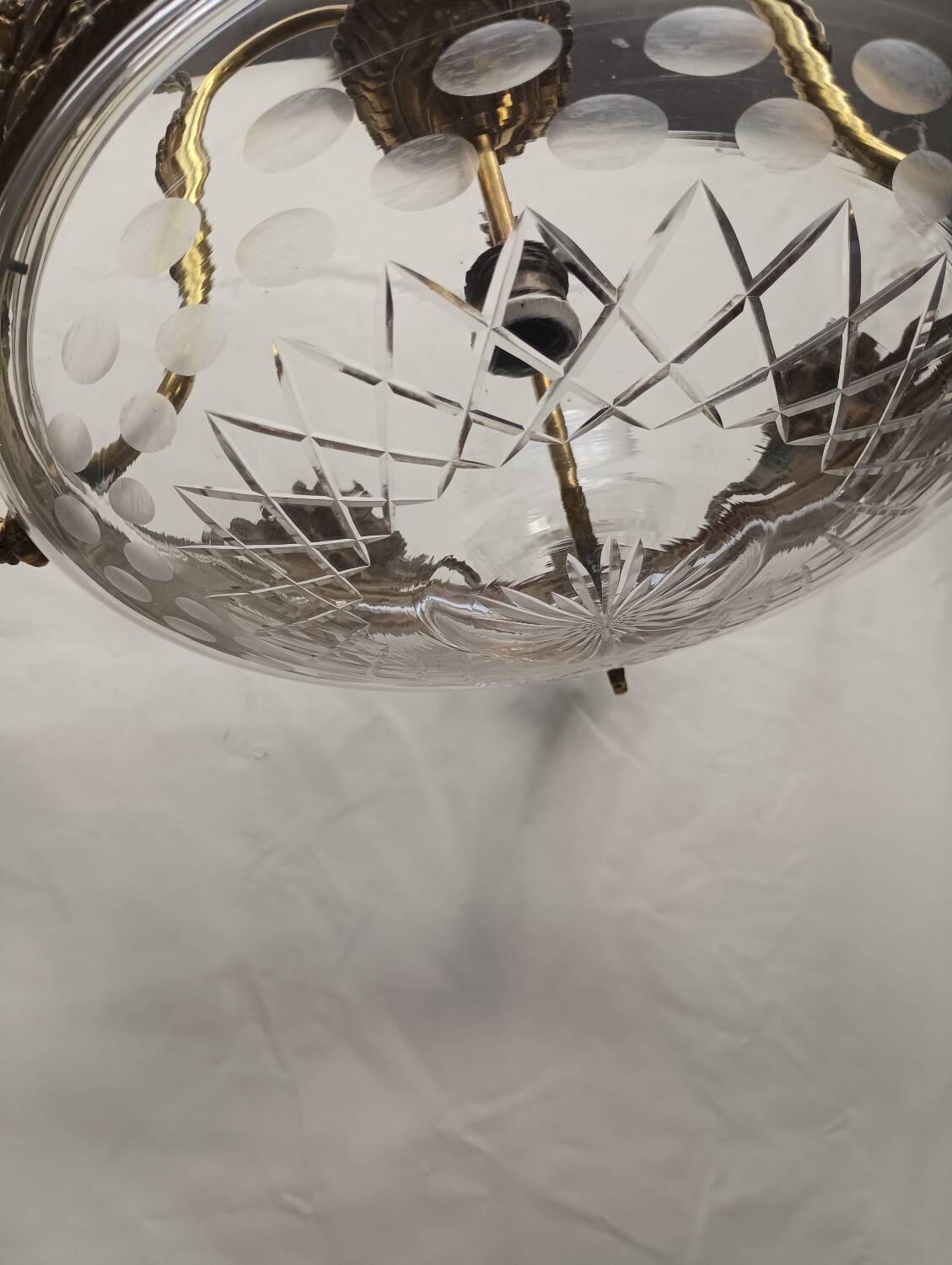 Gran lampara art déco