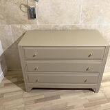 Commode vintage relookée année 50