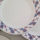 Digoin Sarreguemines earthenware plates Vintage Salies model