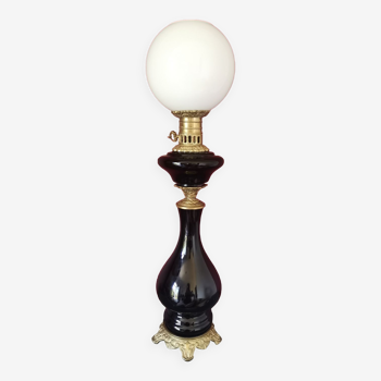Old kerosene lamp Napoleon III