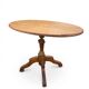 Oak guéridon table from the early 20th century.