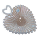 Vintage German Cut Crystal Heart-Shaped vide-poche by Walther Glas / Evita