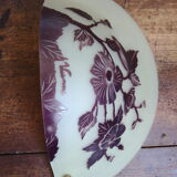 Two Vianne glassware wall light