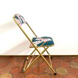 Upcycled vintage folding chair - Olga