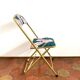 Chaise pliante vintage upcyclée