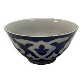 Small blue patterned bowl