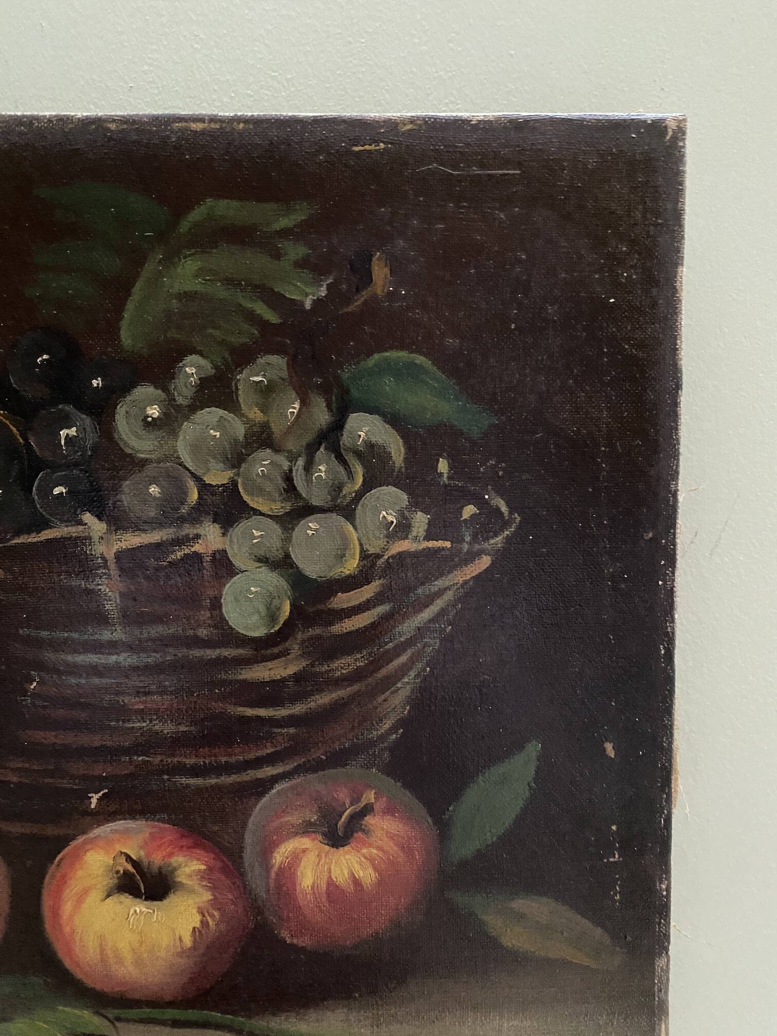 Oil on canvas still life