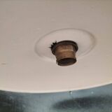 Enameled sheet metal pendant lights