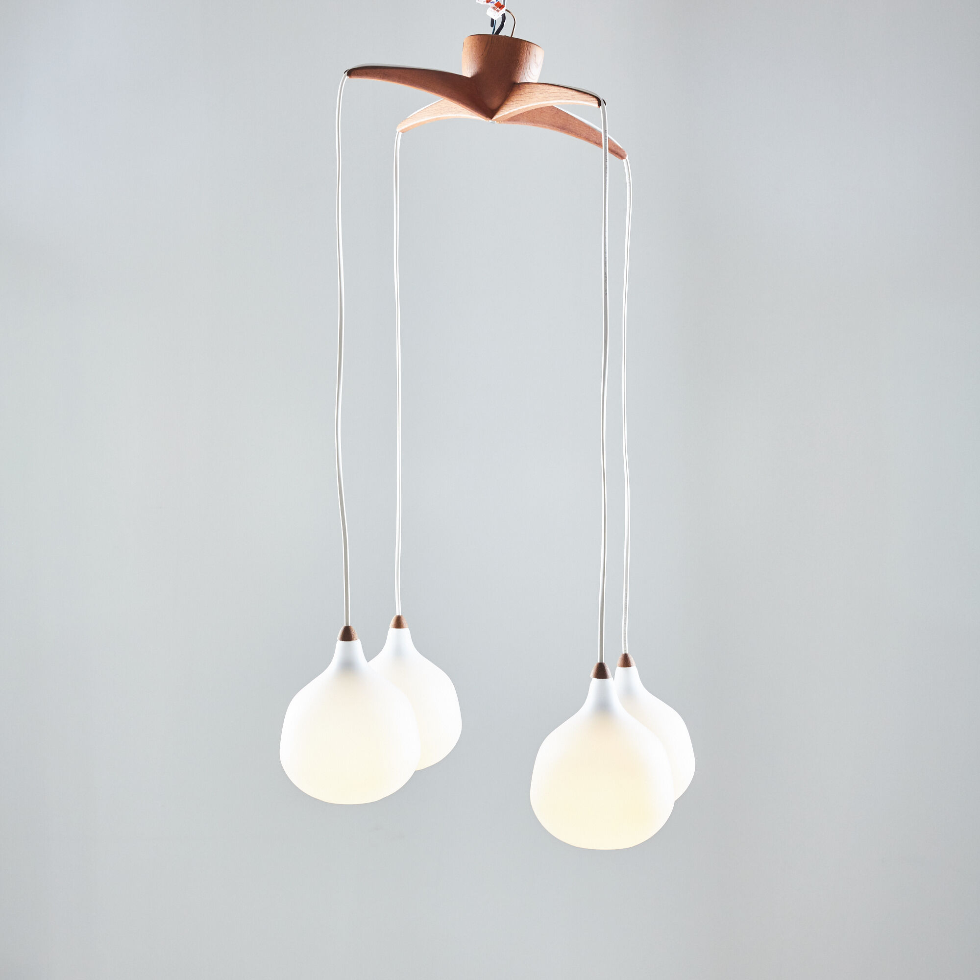 Pendentif satiné par uno &östen kristiansson pour luxus