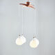 Pendentif satiné par uno &östen kristiansson pour luxus