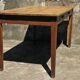 Table de ferme  2 tiroirs