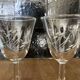 Set de 10 verres à vin gravés