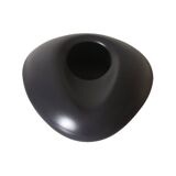 Saucer style ceramic vase