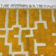 Unique natural wool Moroccan rug 3x2 m