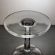 6 Val Saint Lambert crystal champagne glasses, Nestor model