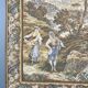 Large Gobelin-style wall tapestry, 20th century