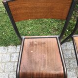2 1960 Mullca 510 school chairs