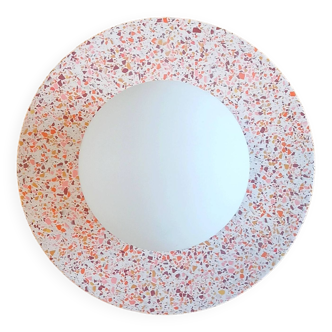 Terrazzo wall light - Tangerine - 3 Diameters Available - 23 cm