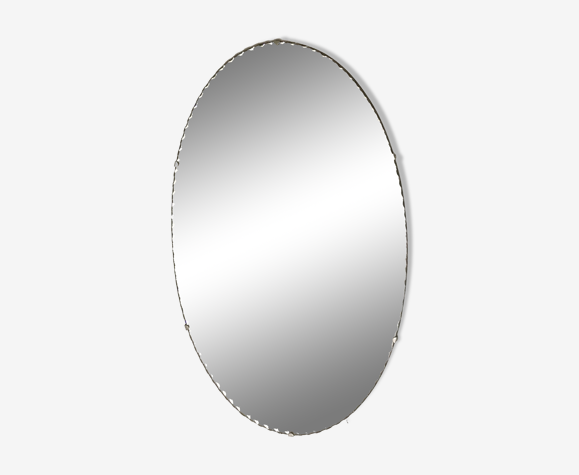 Oval mirror 65 X 39 cm