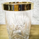 Golden crystal ice bucket