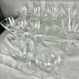 Vintage crystal glasses 1980 x 20