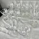 Verres cristal vintage1980 x 20