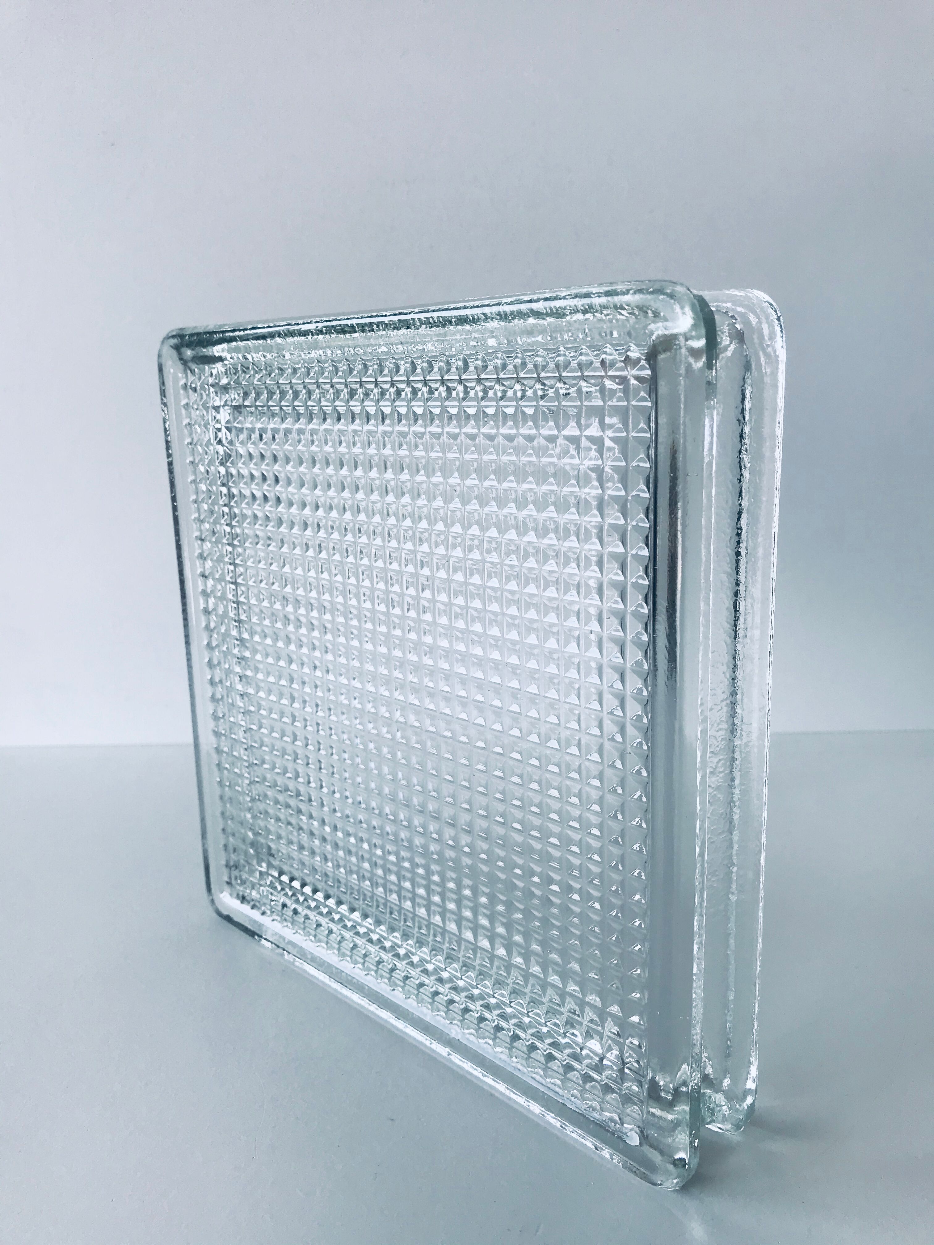 Glass square catchall