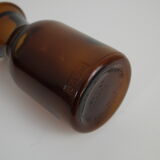 Dash brown glass bottle