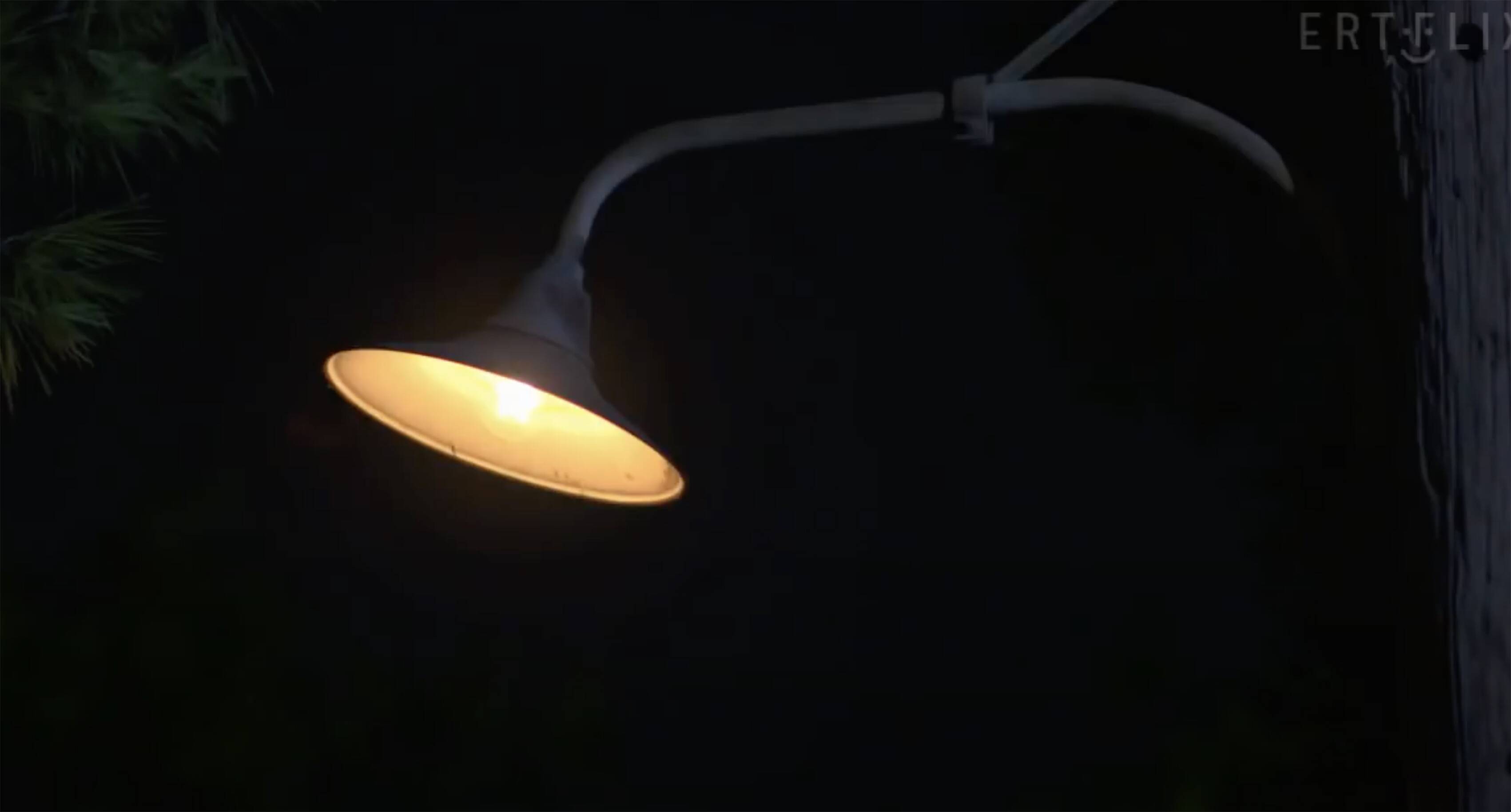 Large Greek Industrial Army Wall Street Light 2 1950s