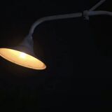 Large Greek Industrial Army Wall Street Light 2 1950s