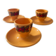 3 Emsa Germany egg cups 60s-70s