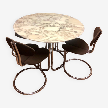 ensemble table et chaises Giotto Stoppino