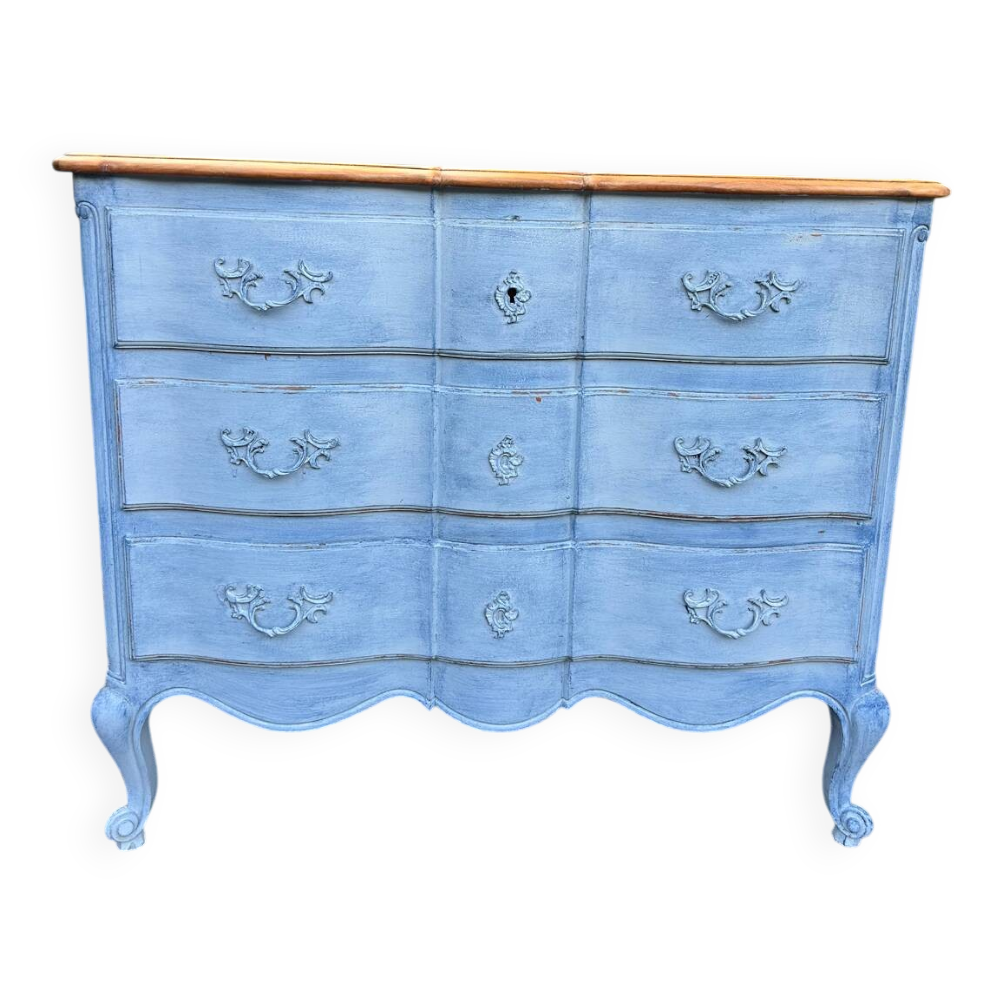 Commode galbée Louis XV