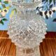 Carafe verre moulé
