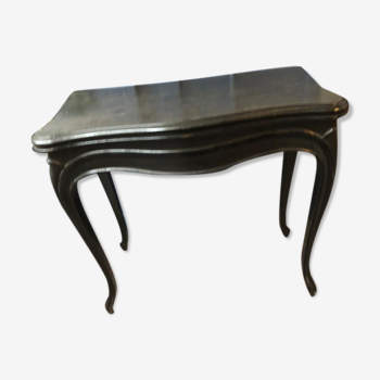 Console table de jeu noire